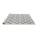 Sideview of Machine Washable Terrilis Gray Contemporary Rug, wshabs4803gry