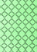 Machine Washable Terrilis Emerald Green Contemporary Area Rugs, wshabs4803emgrn