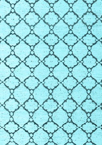 Terrilis Light Blue Contemporary Rug, abs4803lblu