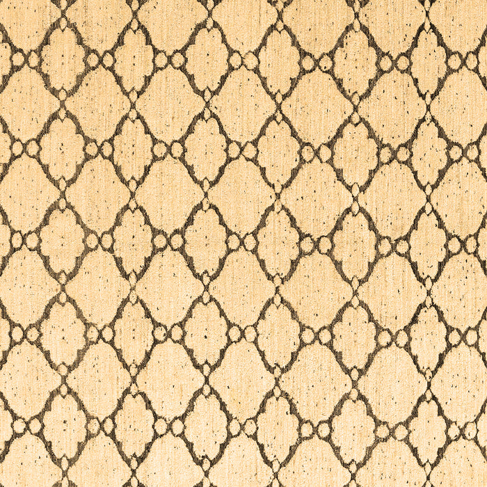 Square Machine Washable Terrilis Brown Contemporary Rug, wshabs4803brn