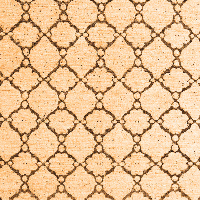 Machine Washable Terrilis Orange Contemporary Area Rugs, wshabs4803org