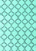 Machine Washable Terrilis Turquoise Contemporary Area Rugs, wshabs4803turq