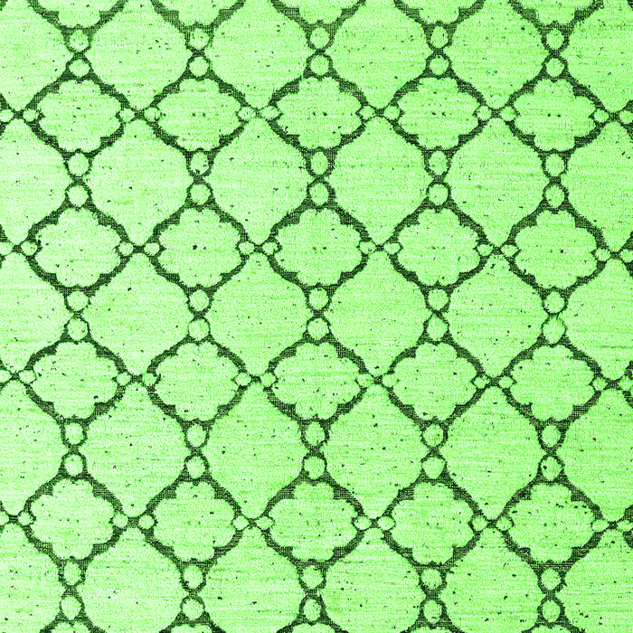 Machine Washable Terrilis Green Contemporary Area Rugs, wshabs4803grn