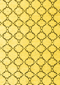 Terrilis Yellow Contemporary Rug, abs4803yw