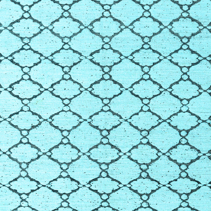 Square Terrilis Light Blue Contemporary Rug, abs4803lblu