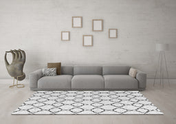 Machine Washable Terrilis Gray Contemporary Rug in a Living Room,, wshabs4803gry