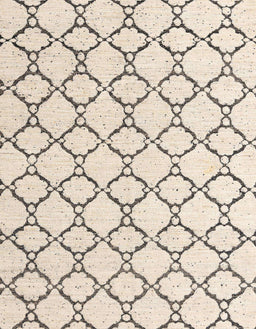 Abstract Camel Brown Trellis Rug, abs4803