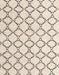 Abstract Camel Brown Trellis Rug, abs4803