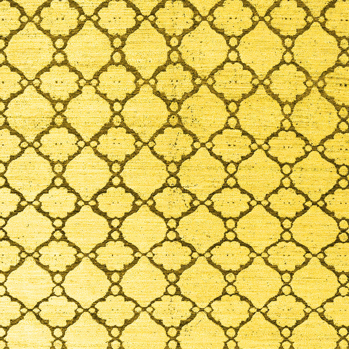 Machine Washable Terrilis Yellow Contemporary Rug, wshabs4804yw