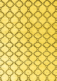 Terrilis Yellow Contemporary Rug, abs4804yw