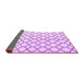 Sideview of Terrilis Purple Contemporary Rug, abs4804pur