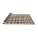 Sideview of Abstract Army Brown Modern Rug, abs4805