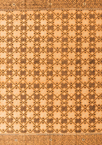 Abstract Orange Modern Rug, abs4805org