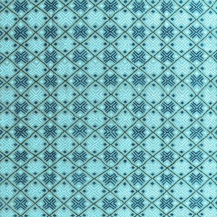 Machine Washable Abstract Light Blue Modern Rug, wshabs4805lblu