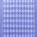 Square Abstract Blue Modern Rug, abs4805blu