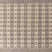 Square Machine Washable Abstract Army Brown Rug, wshabs4805