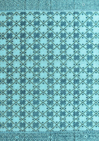 Abstract Light Blue Modern Rug, abs4805lblu