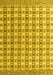 Abstract Yellow Modern Rug, abs4805yw