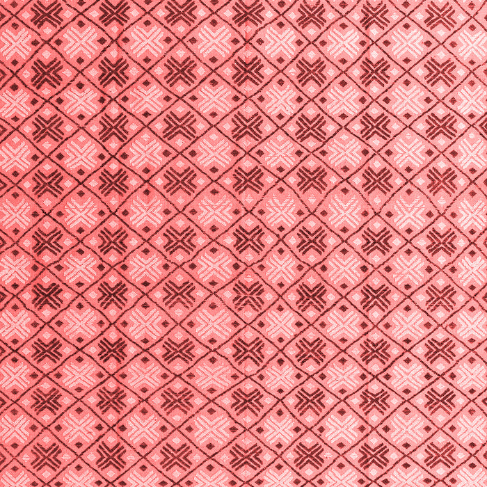 Abstract Red Modern Area Rugs