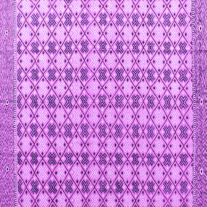 Square Machine Washable Abstract Purple Modern Area Rugs, wshabs4805pur