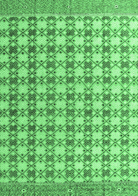 Abstract Emerald Green Modern Rug, abs4805emgrn