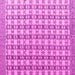 Square Machine Washable Abstract Pink Modern Rug, wshabs4805pnk