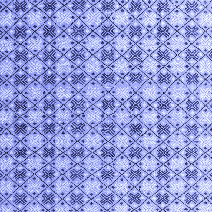 Abstract Blue Modern Rug, abs4805blu