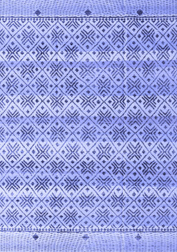 Abstract Blue Modern Rug, abs4806blu