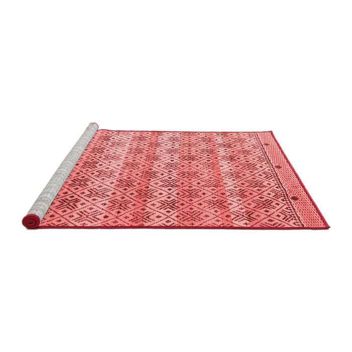 Modern Red Washable Rugs