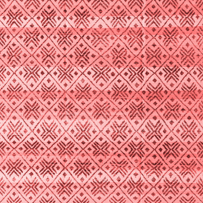 Machine Washable Abstract Red Modern Rug, wshabs4806red