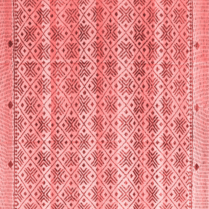 Machine Washable Abstract Red Modern Rug, wshabs4806red