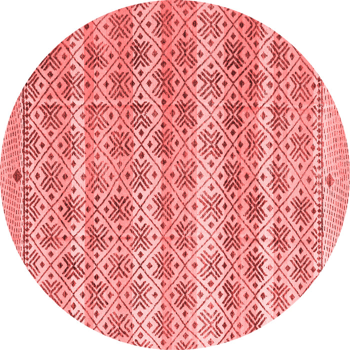 Machine Washable Abstract Red Modern Rug, wshabs4806red