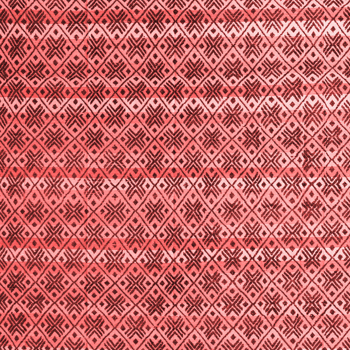 Machine Washable Abstract Red Modern Rug, wshabs4807red