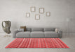 Modern Red Washable Rugs