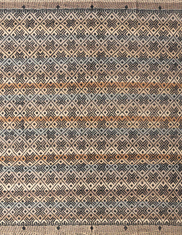 Machine Washable Abstract Brown Sugar Brown Rug, wshabs4807