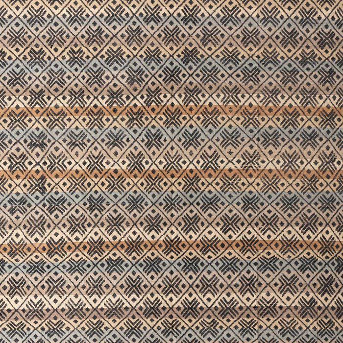 Machine Washable Abstract Brown Sugar Brown Rug, wshabs4807