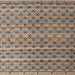 Square Abstract Brown Modern Rug, abs4807