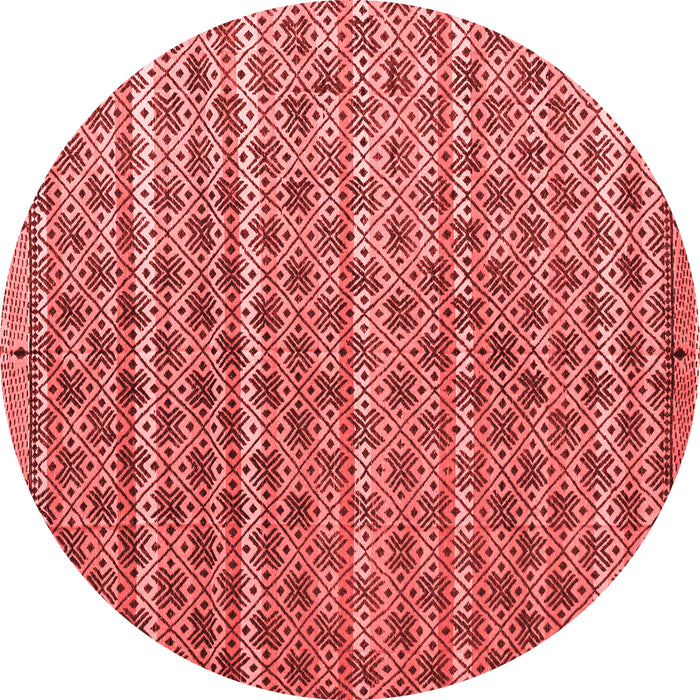 Machine Washable Abstract Red Modern Rug, wshabs4807red