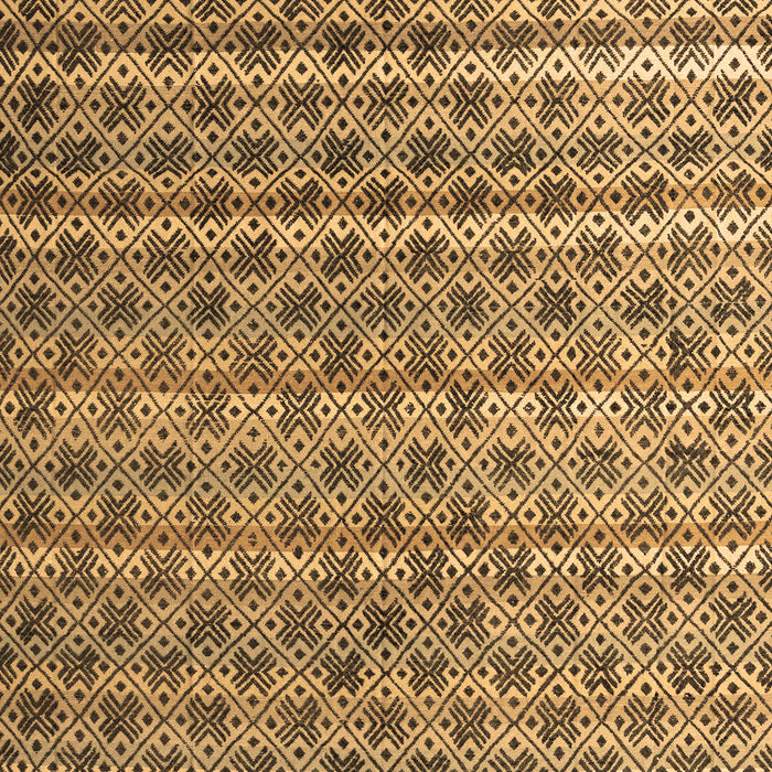 Abstract Brown Modern Rug, abs4807brn