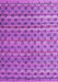 Machine Washable Abstract Purple Modern Area Rugs, wshabs4807pur