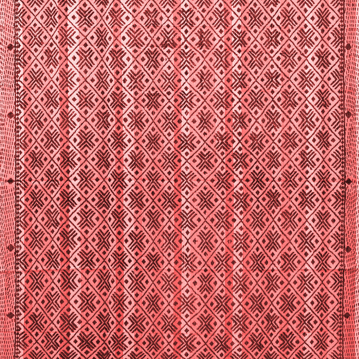 Abstract Red Modern Rug, abs4807red