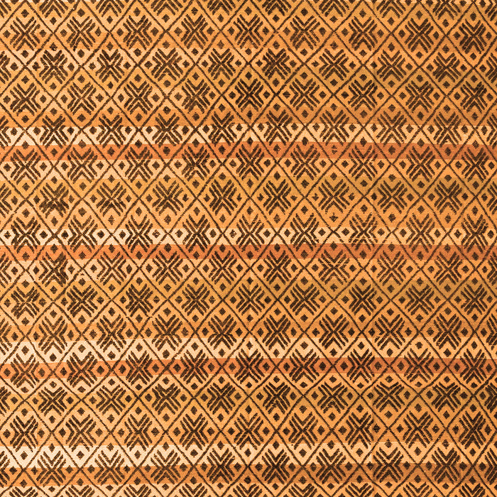 Abstract Orange Modern Rug, abs4807org