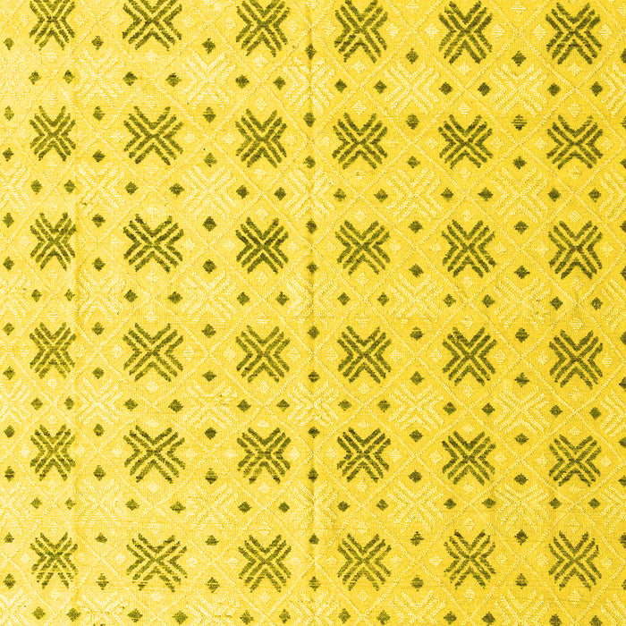 Abstract Yellow Modern Rug, abs4808yw