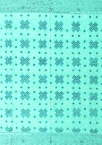 Abstract Turquoise Modern Rug, abs4808turq