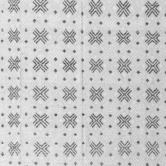 Machine Washable Abstract Gray Modern Rug, wshabs4808gry