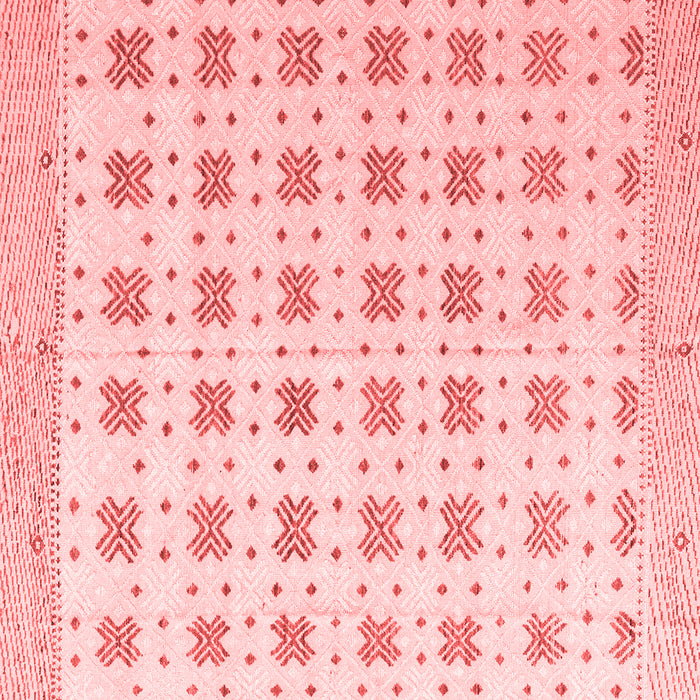 Machine Washable Abstract Red Modern Rug, wshabs4808red