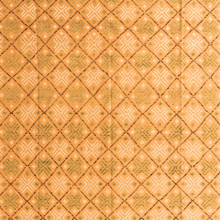Machine Washable Abstract Orange Modern Area Rugs, wshabs4809org