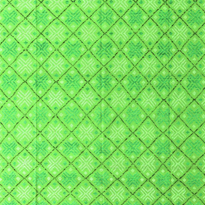 Machine Washable Abstract Green Modern Area Rugs, wshabs4809grn