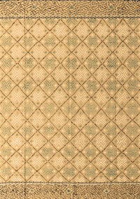 Abstract Brown Modern Rug, abs4809brn