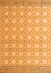 Abstract Orange Modern Rug, abs4809org